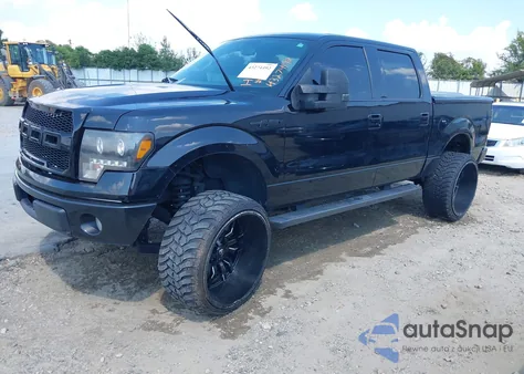 2009 Ford F-150 Xlt из США, поврежденный, VIN 1FTPW12V79FA56927